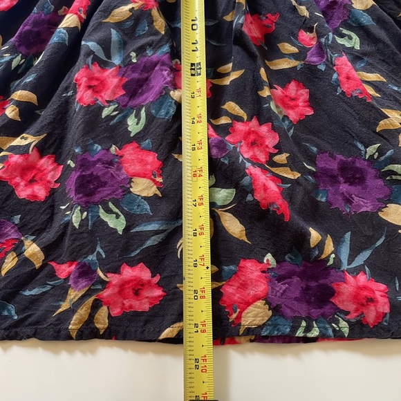 O’Neill Strapless Floral Top/Tunic - Picture 7 of 7